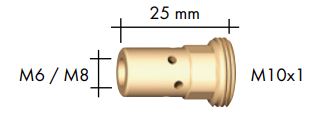 MST-fäste M8 MB401/501 L=25